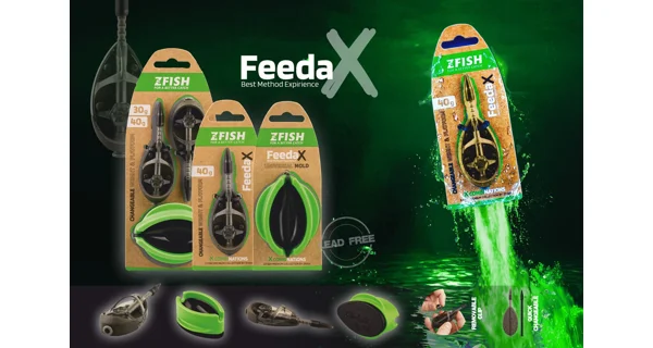 ZFISH - Krmítko Method FeedaX Set 20, 30 g + Formička