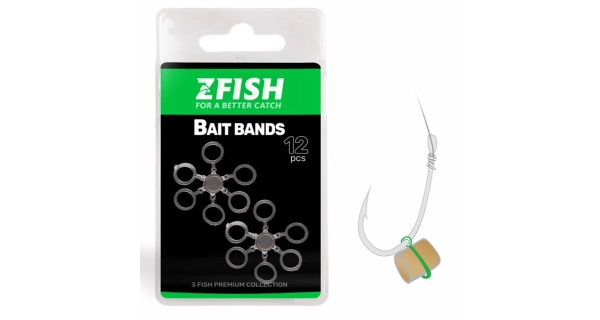 ZFISH - Nástrahový krúžok Bait Bands 8 mm 12 ks