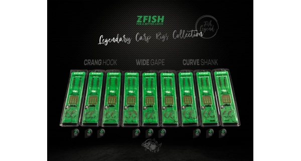 ZFISH - Náväzec Curve Shank Carp Rig veľ. 6 2 ks
