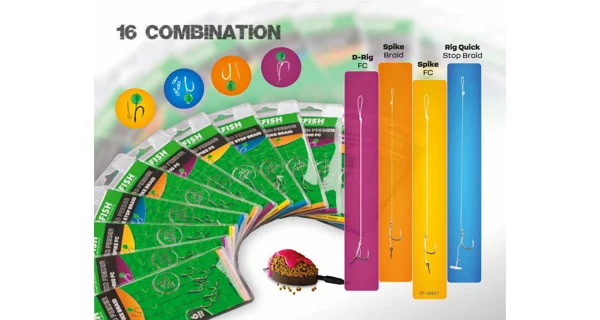 ZFISH - Náväzec Method Feeder D-RIG veľ. 10 5 ks