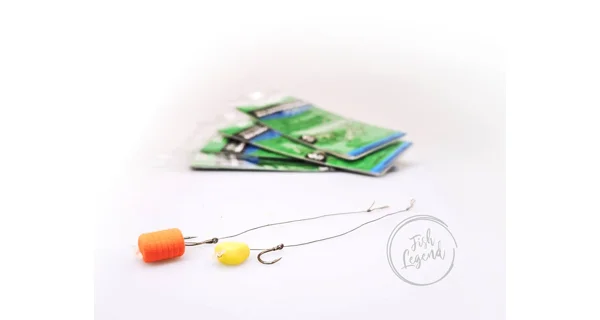 ZFISH - Náväzec Method Feeder Rig Quick Stop Braid veľ. 14 5 ks