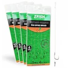 ZFISH - Náväzec Method Feeder Rig Spike Braid veľ. 4 5 ks