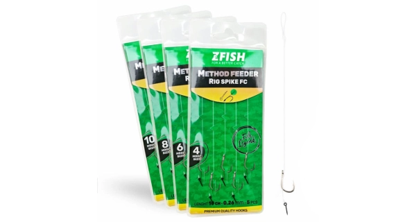 ZFISH - Náväzec Method Feeder Rig Spike FC veľ. 8 5 ks