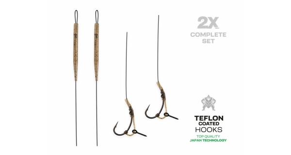ZFISH - Náväzec Monofilament D-Rig veľ. 4 2 ks