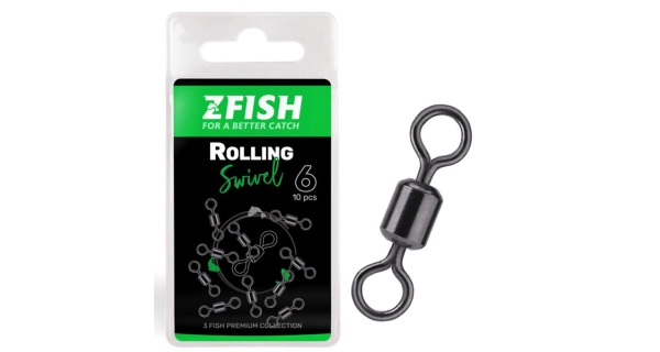 ZFISH - Obratlík Rolling Swivel veľ. 14 10 ks