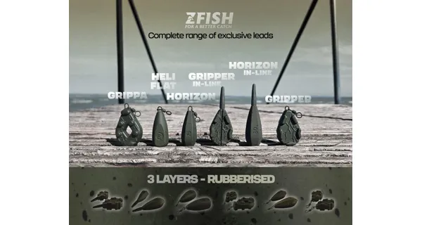 ZFISH - Olovo Heli Flat 40 g