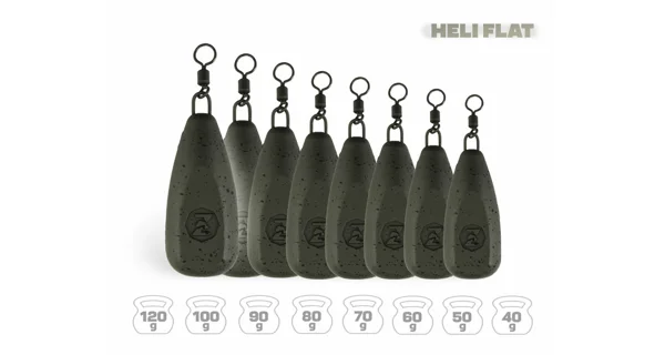ZFISH - Olovo Heli Flat 80 g