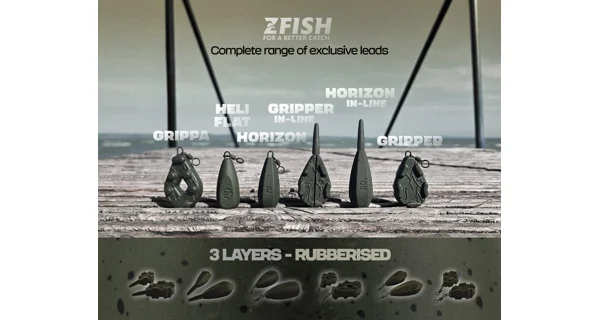 ZFISH - Olovo Heli Flat 80 g