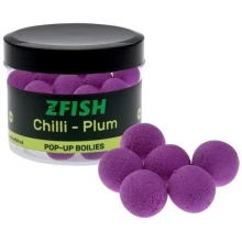 ZFISH - Plávajúce boilies Pop-Up Chilli Slivka 16 mm 60 g