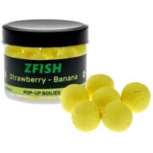 ZFISH - Plávajúce boilies Pop-Up Jahoda Banán 16 mm 60 g