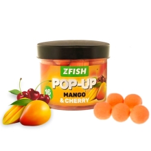 ZFISH - Plávajúce boilies Pop-Up Mango Cherry 16 mm 60 g