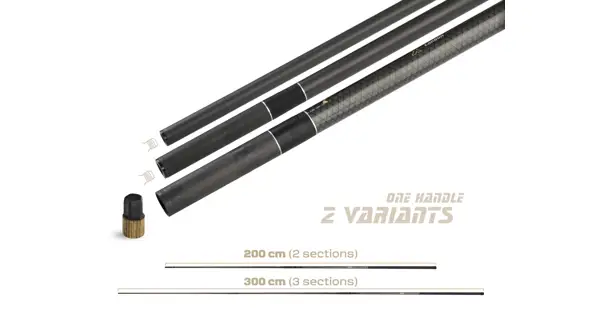 ZFISH - Podberáková tyč Tactical handle 3 m