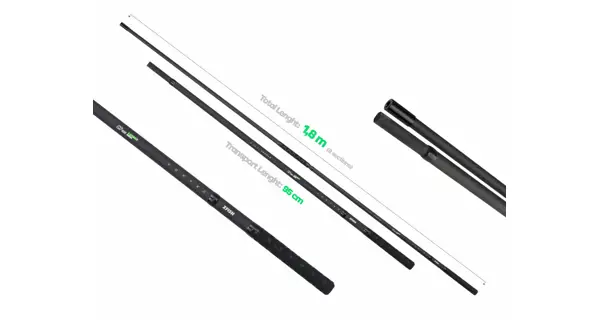 ZFISH - Podberáková tyč Vortex Landing Net Handle 1,8 m