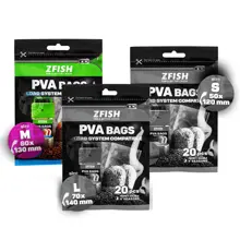 ZFISH - PVA vrecká Long Medium 20 ks