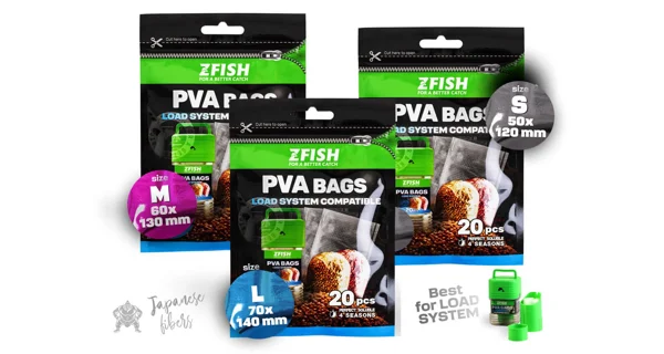 ZFISH - PVA vrecká Long Small 20 ks