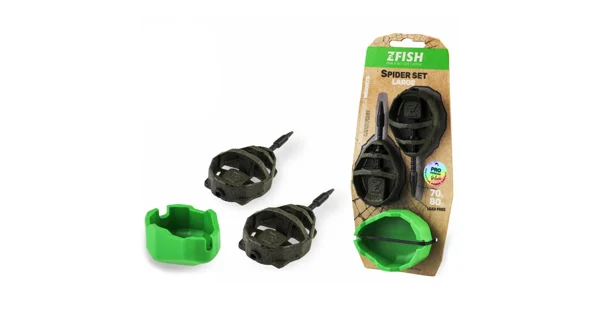 ZFISH - Sada Method Feeder Spider Large Set 70 + 80 g + Formička
