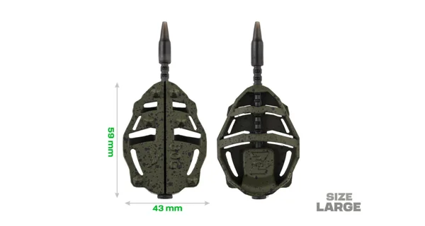ZFISH - Sada Method Feeder Spider Large Set 90 + 100 g + Formička