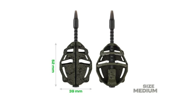 ZFISH - Sada Method Feeder Spider Medium Set 50 + 60 g + Formička