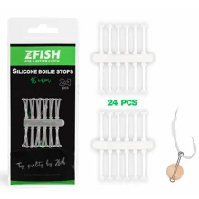 ZFISH - Silikónový vlas na nástrahy 16 mm 24 ks