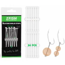 ZFISH - Silikónový vlas na nástrahy 30 mm 24 ks