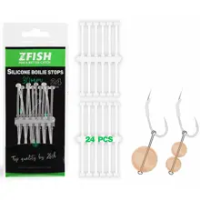 ZFISH - Silikónový vlas na nástrahy 30 mm 24 ks