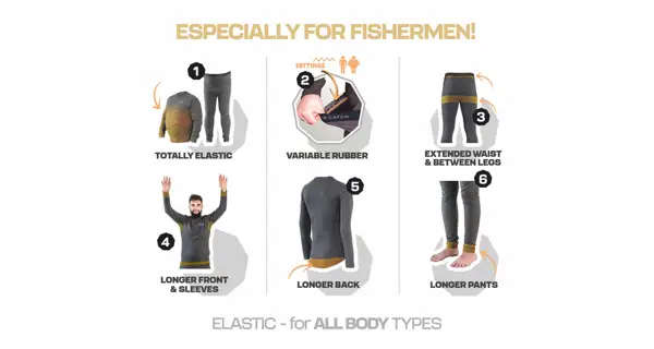 ZFISH - Termobielizeň Thermocore Ultra Spodky veľ. XL