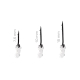 ZFISH - Tŕň Bait Spike Silicone Holder 7,5 mm veľ. S 10 ks