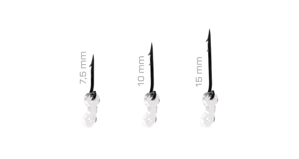 ZFISH - Tŕň Bait Spike Silicone Holder 7,5 mm veľ. S 10 ks