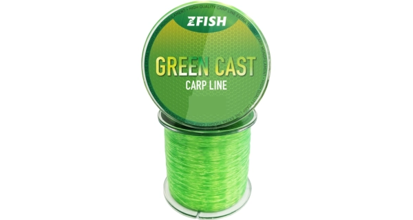 ZFISH - Vlasec Green Cast Carp Line 0,28 mm 9,5 kg 600 m