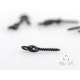 ZFISH - Vrtáčik s krúžkom Bait Screw & Oval Ring 10 ks