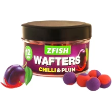 ZFISH - Vyvážené boilies Balanced Wafters Chilli Plum 12 mm 20 g