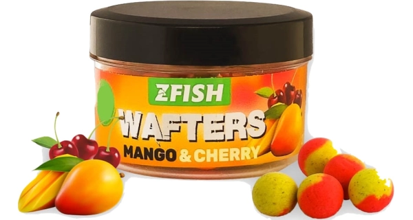 ZFISH - Vyvážené boilies Balanced Wafters Mango Cherry 8 mm 20 g