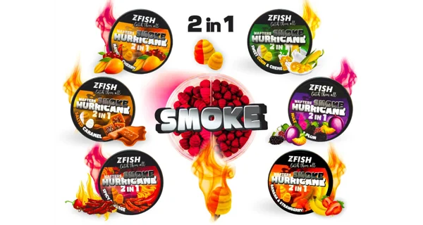 ZFISH - Wafters Smoke Huricane 2in1 8-10 mm 30 g Mango Cherry