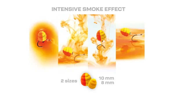 ZFISH - Wafters Smoke Huricane 2in1 8-10 mm 30 g Salted Caramel