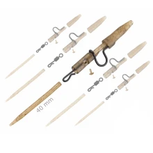 ZFISH - Závesky Heavy Duty Clip Complete Pin Set 40 mm 5 ks