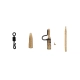 ZFISH - Závesky Heavy Duty Clip Complete Pin Set 40 mm 5 ks