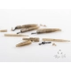 ZFISH - Závesky Lead Clip & Tail Rubber 6 ks