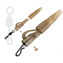 ZFISH - Závesky Lead Clip Set & Tail Rubber + QC 6 ks