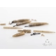 ZFISH - Závesky Lead Clip Set & Tail Rubber + QC 6 ks