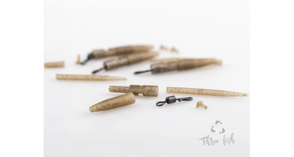 ZFISH - Závesky Lead Clip Set & Tail Rubber + QC 6 ks