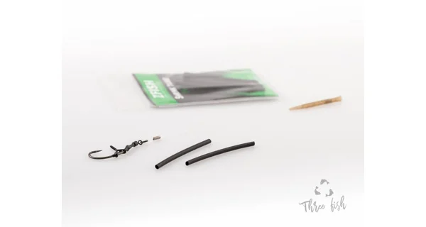 ZFISH - Zmršťovacia hadička Čierna 2,4 mm 10 ks